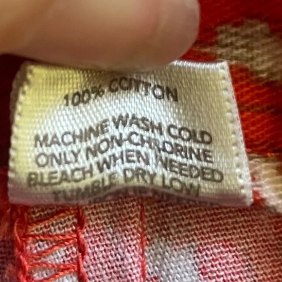 85%OFF❣️Ann Taylor LOFT Orange Ikat Pattern, The Riviera Short, 4 - Picture 9 of 9